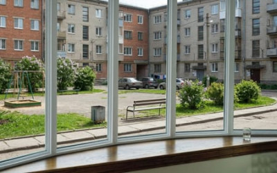 Алюминиевое нестандартное окно